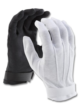 Must-Have COTTON GLOVES HOOK & LOOP WITH VELCRO CLOSURE On Hand Now